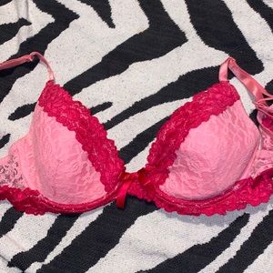 y2k 36B H&M pink bra